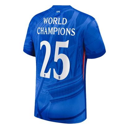 CHAMPIONS DU MONDE Maillot Domicile Homme Chelsea 2025/26 #25 [PREMIUM]