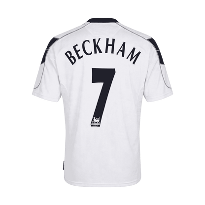 Maillot de foot extérieur rétro BECKHAM #7 Homme Manchester United 2000/01