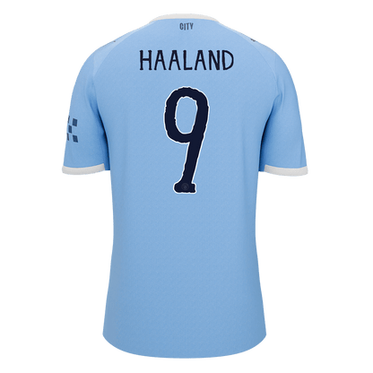 Maillot de Foot Domicile Homme HAALAND #9 Manchester City Coupe du Monde 2025/26 [QUALITÉ SUPÉRIEURE]