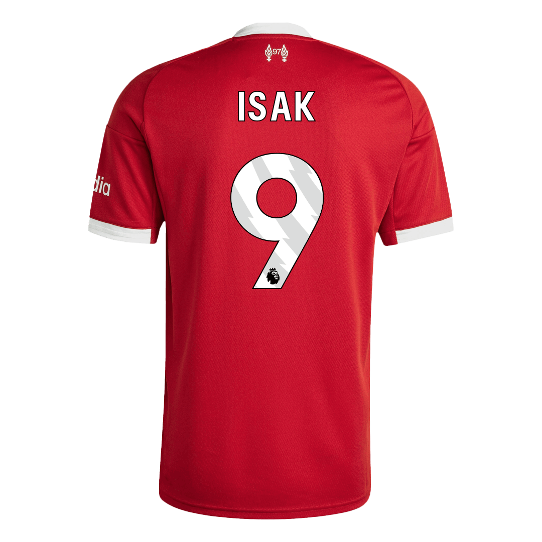 Maillot de foot domicile homme Liverpool 2025/26 ISAK #9
