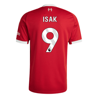 Maillot de foot domicile homme Liverpool 2025/26 ISAK #9