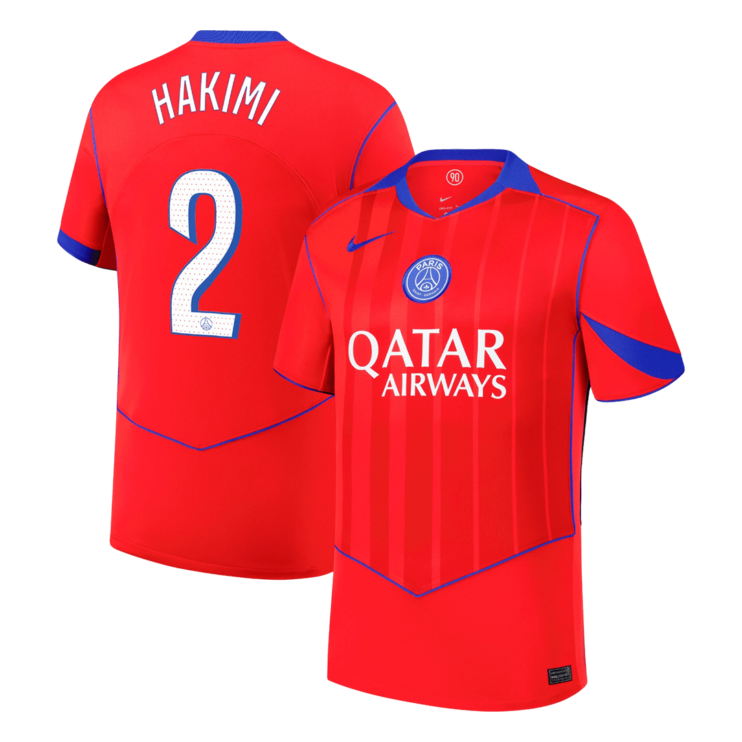 Maillot de Foot Homme HAKIMI #2 PSG Extérieur 2025/26 Troisième
