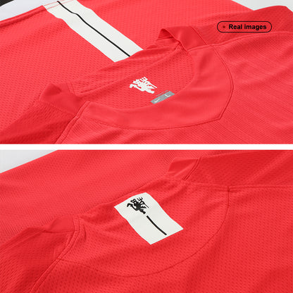 Maillot de Foot Domicile Rétro ROONEY #10 Homme Manchester United 2007/08