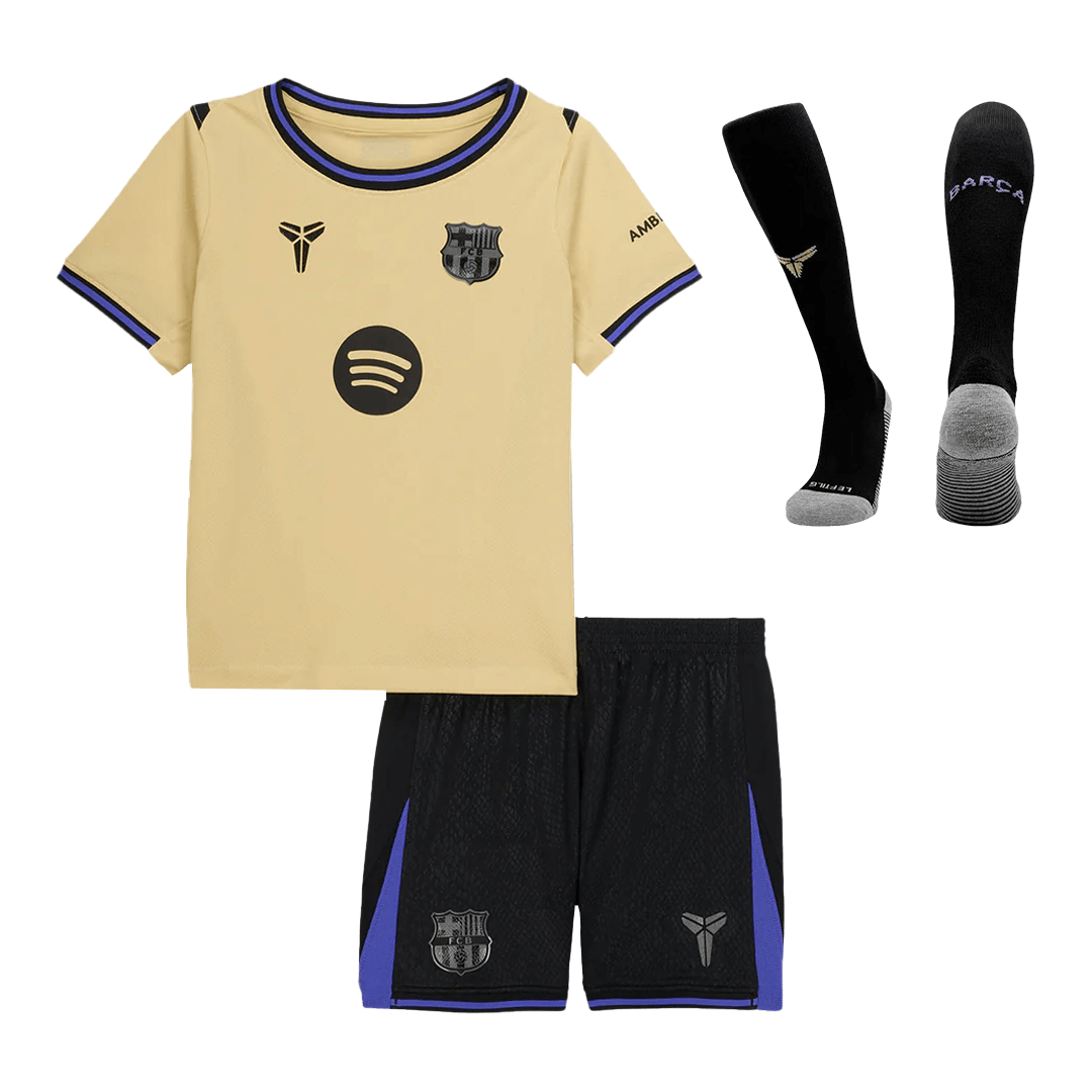 Ensemble Maillot de Foot Extérieur Enfant Barcelone 2025/26