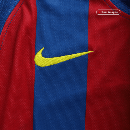 Maillot de football rétro domicile MESSI #30 Barcelone LDC Finale 2005/06 pour homme
