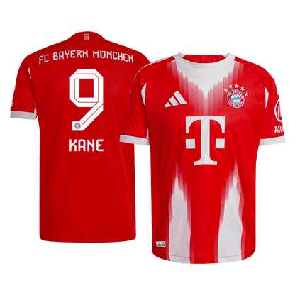 Maillot de foot domicile homme KANE #9 Bayern Munich saison 2025/26 - Version joueur - Coupe ajustée