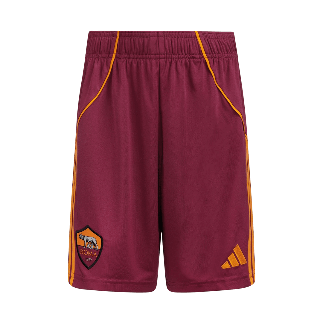 Short de football domicile Roma 2025/26 pour homme