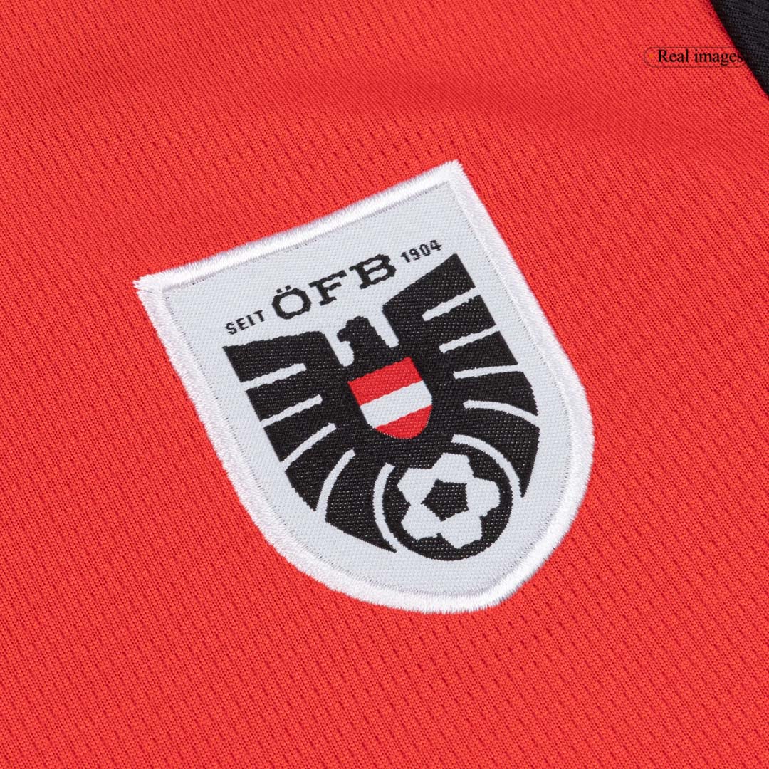 Ensemble Maillot Domicile de Football Autriche Coupe du Monde 2026 pour Enfant