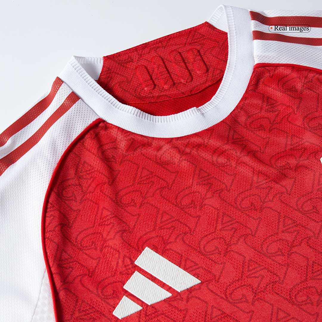 Maillot de foot domicile homme Arsenal 2025/26 version joueur SALIBA #2 - Coupe slim