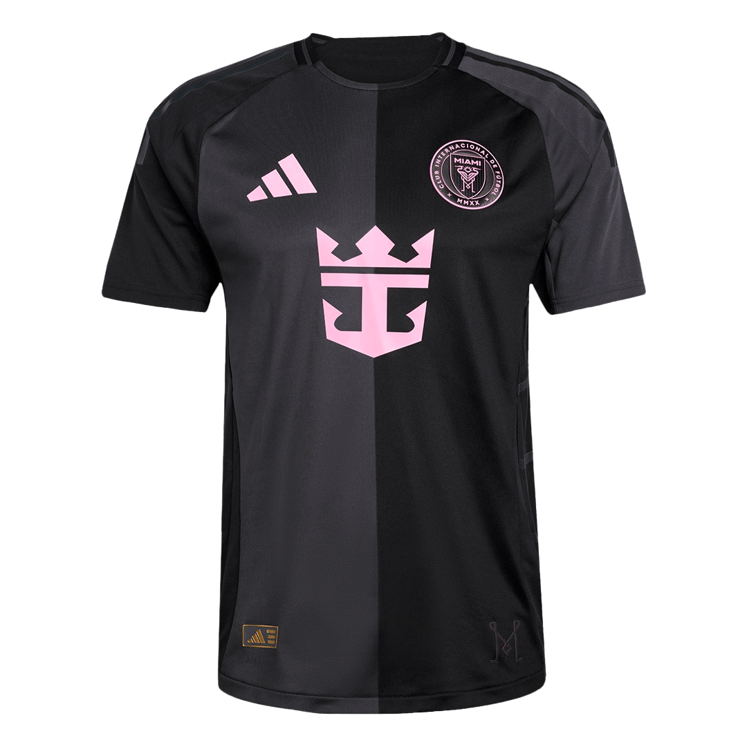 Maillot de football De Paul #7 Inter Miami CF 2025 Version Joueur Extérieur Homme - Coupe Ajustée