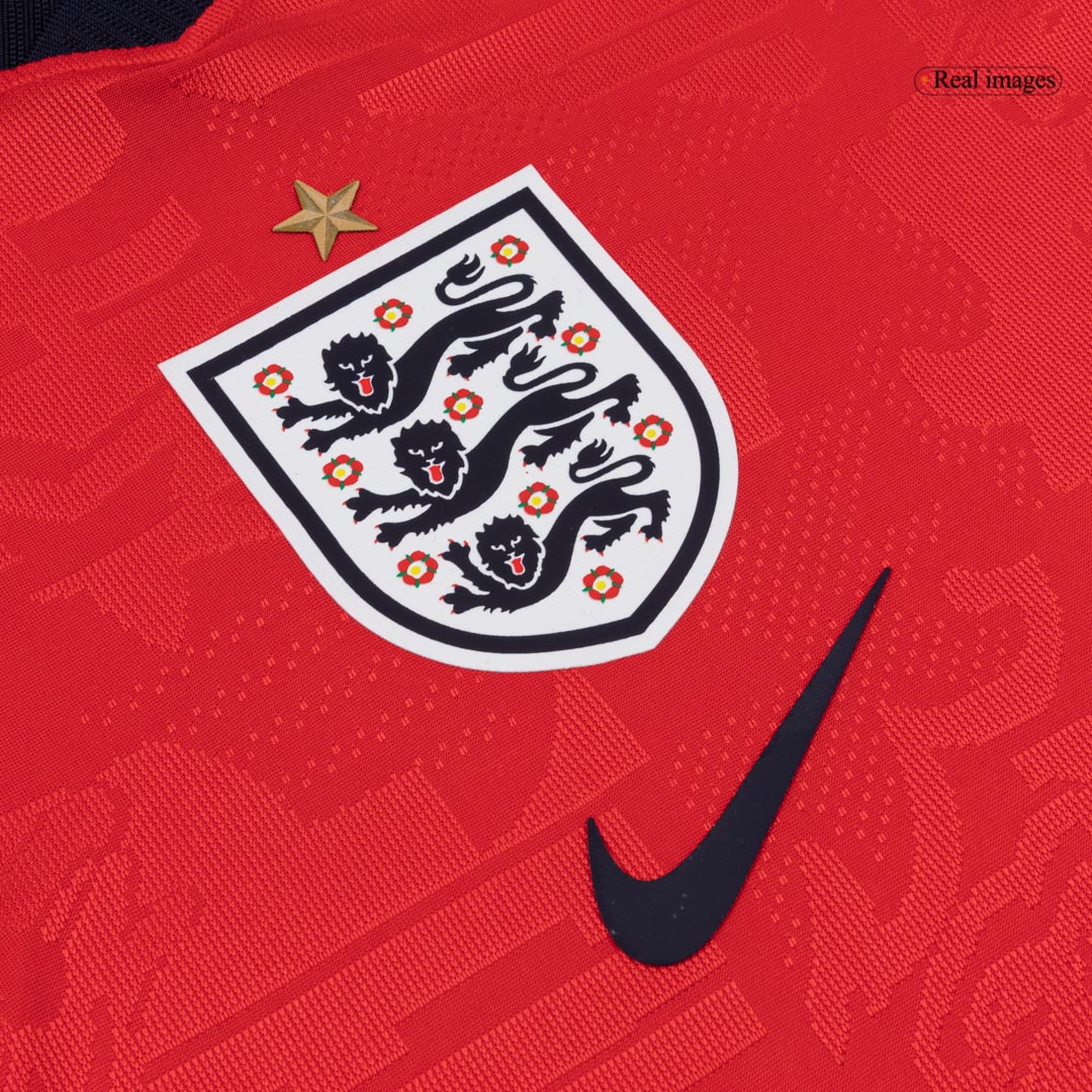 RICE #4 Men's England World Cup 2026 Player Version Away Soccer Jersey - Slim Fit