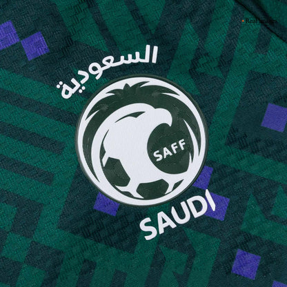 Maillot de foot domicile Homme Arabie Saoudite Coupe du Monde 2026 version joueur - Coupe ajustée