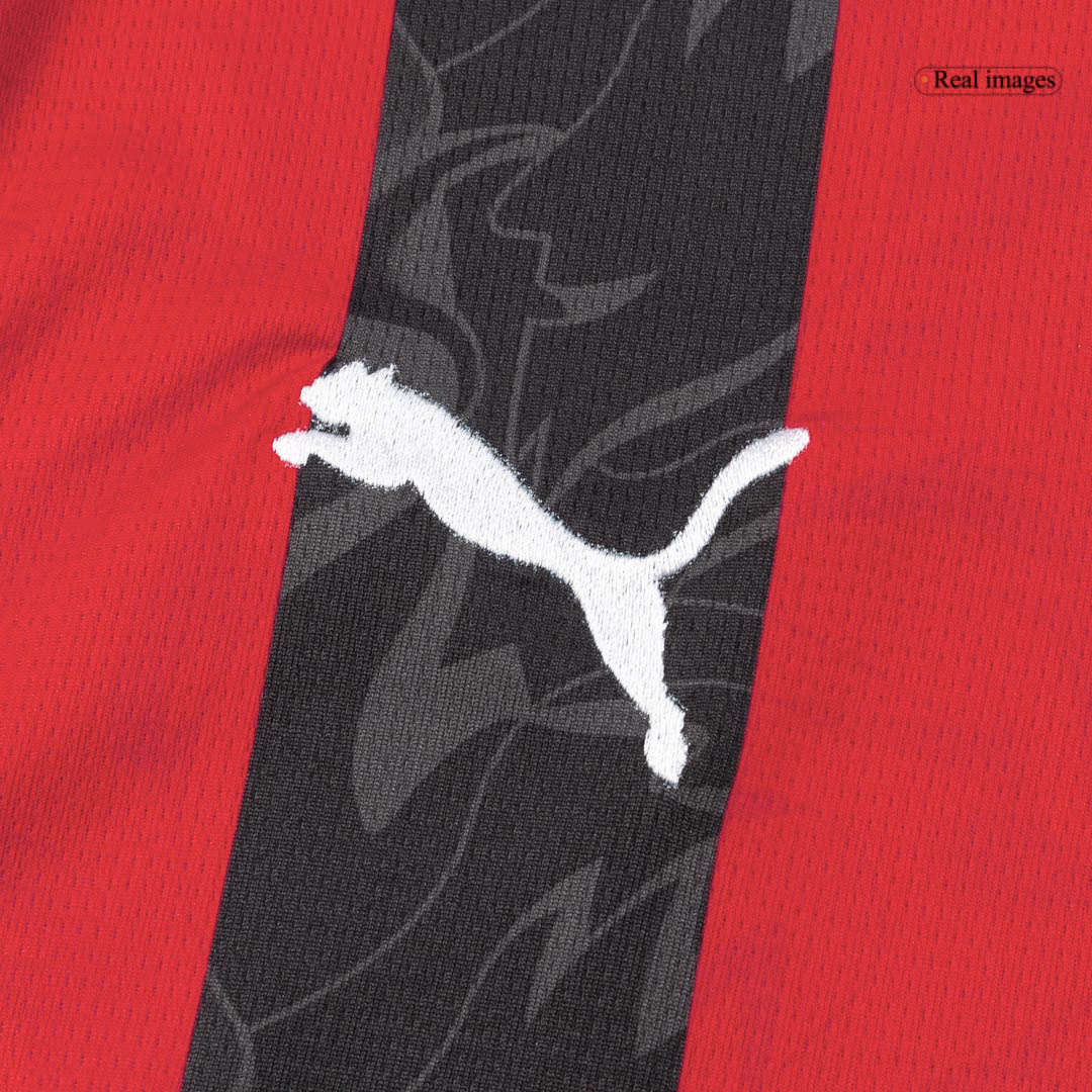 Maillot de football domicile AC Milan 2025/26 pour homme PULISIC #11 [QUALITÉ SUPÉRIEURE]