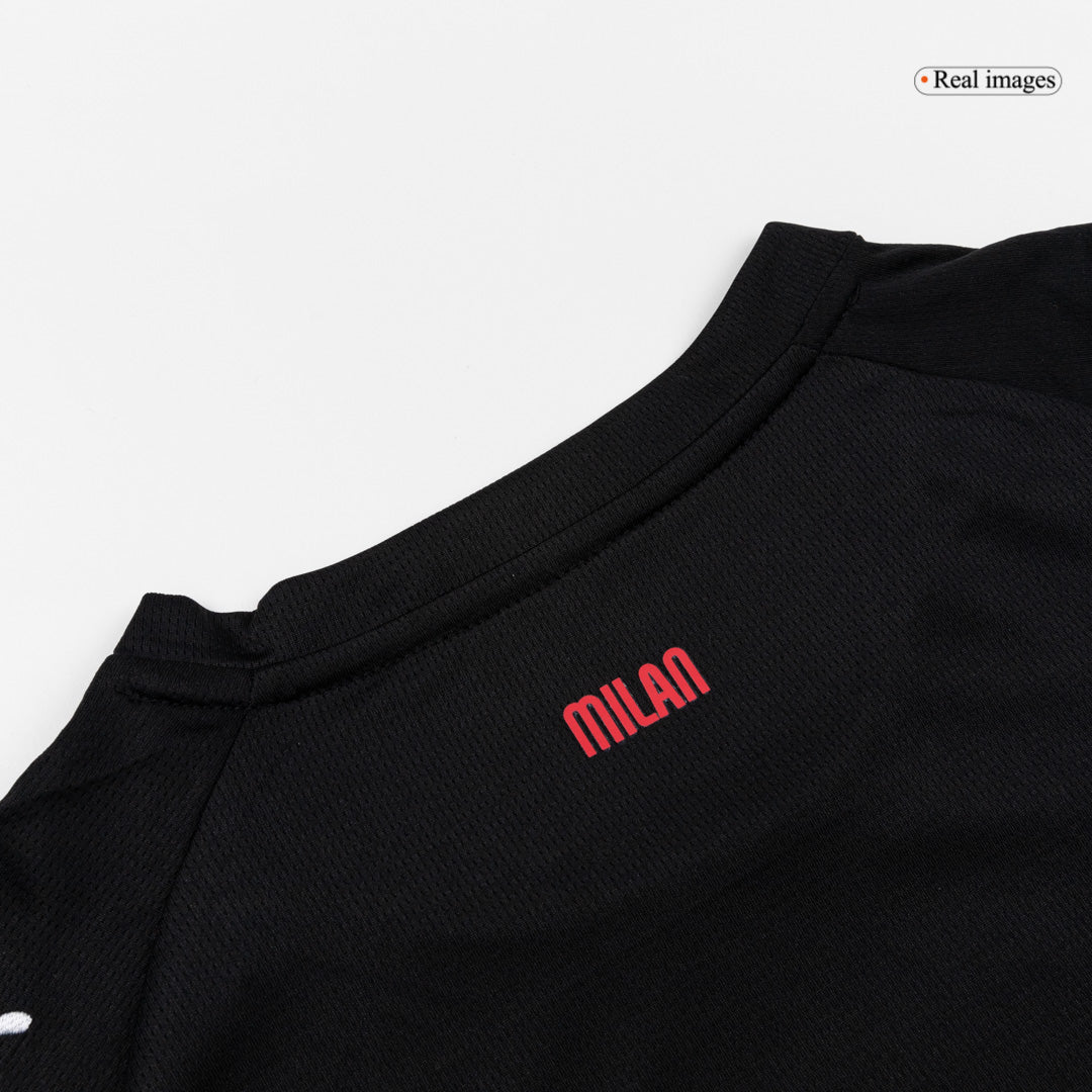 Maillot de Foot Domicile AC Milan 2025/26 Manches Longues Homme