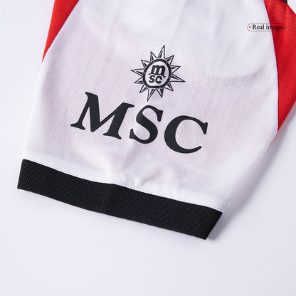 Maillot de foot AC Milan Homme Version Joueur Extérieur 2025/26 - Coupe Ajustée