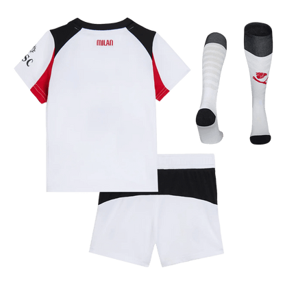 Maillot de foot extérieur enfant AC Milan 2025/26 kit complet