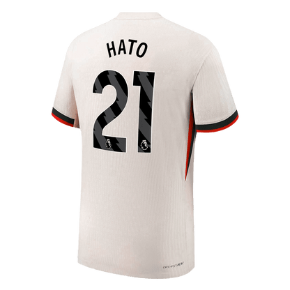 Maillot de foot extérieur HATO #21 Chelsea homme saison 2025/26 version joueur - Coupe ajustée