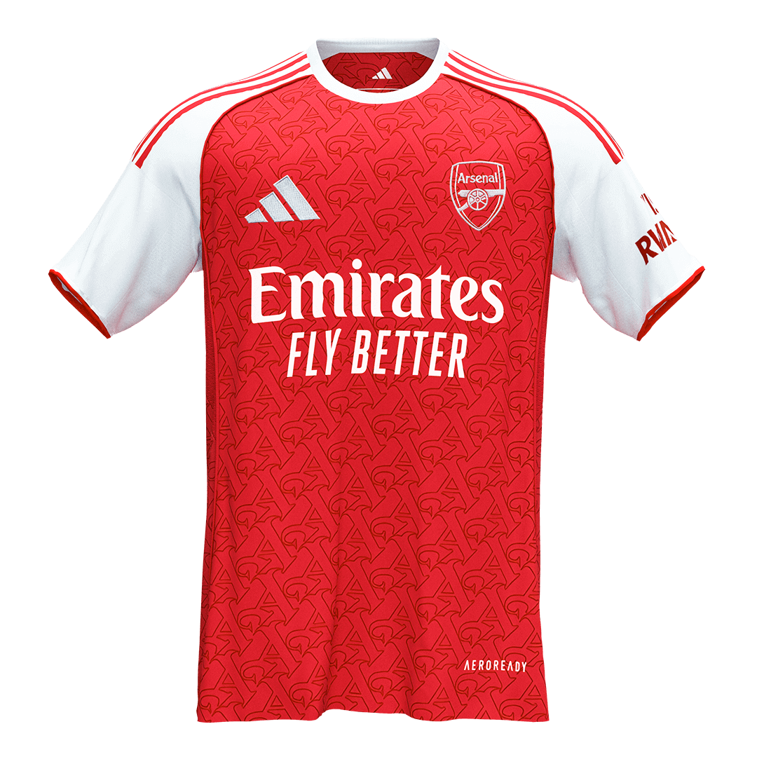 Maillot de foot domicile Arsenal 2025/26 pour homme [PREMIUM]