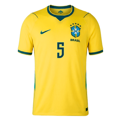 CASEMIRO #5 Men's Brazil World Cup 2026 Home Soccer Jersey