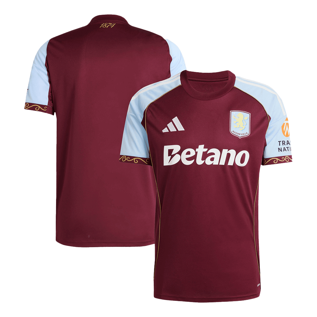 Maillot de football domicile Aston Villa 2025/26 pour homme