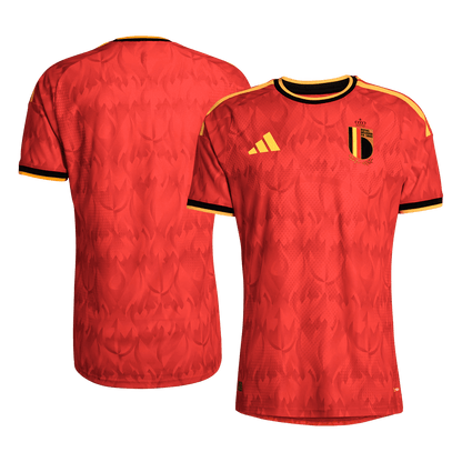 Maillot de foot domicile version joueur pour homme Belgique Coupe du Monde 2026 - Coupe ajustée