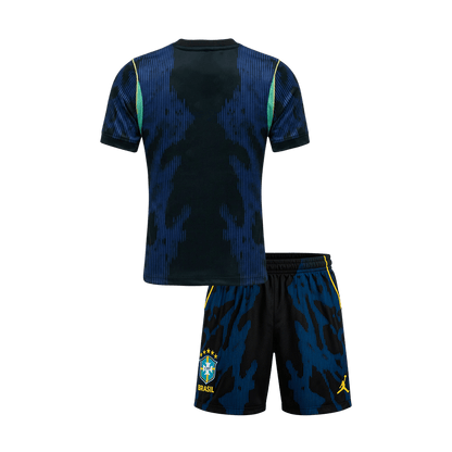 Ensemble Maillot de Foot Extérieur Coupe du Monde 2026 Brésil pour Enfant
