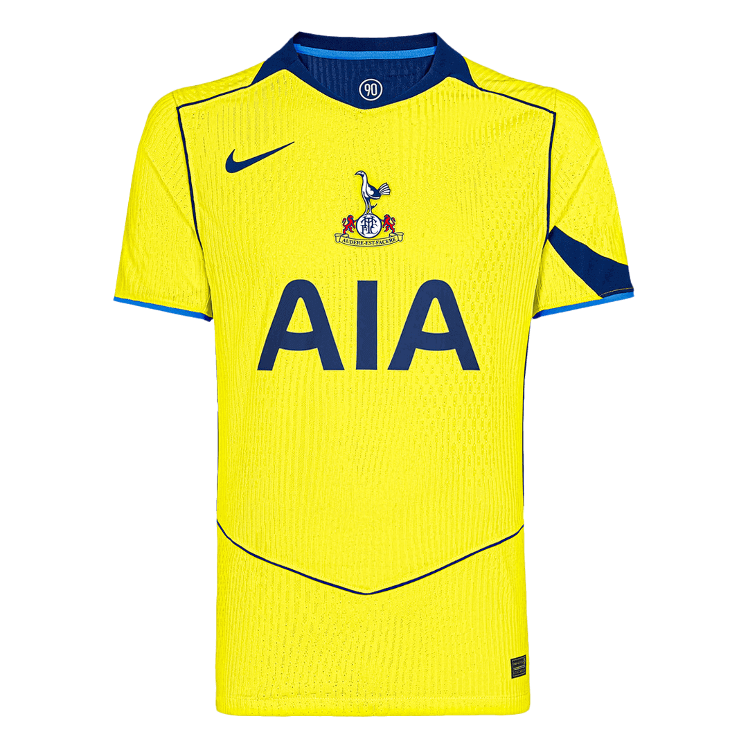 Maillot de foot Tottenham Hotspur 2025/26 - Version joueur - Troisième maillot extérieur - Homme - Coupe ajustée