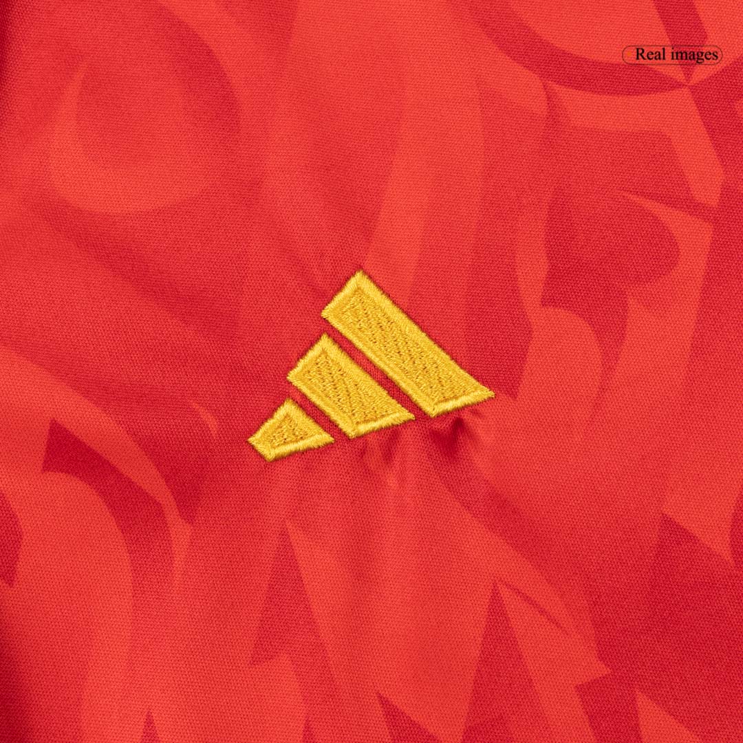 Maillot de football domicile Belgique Coupe du Monde 2026 pour enfant