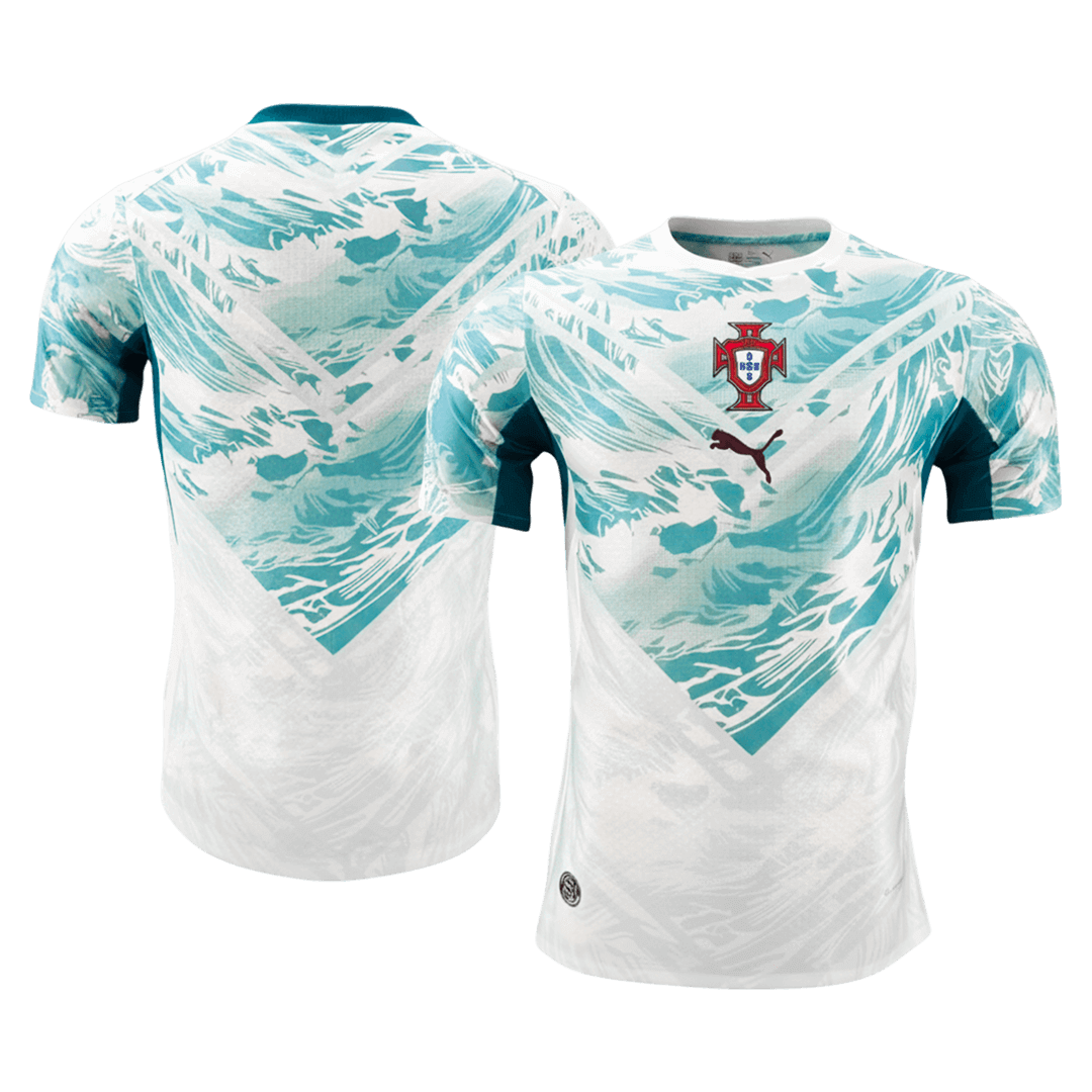 Maillot de football extérieur Portugal Coupe du Monde 2026 pour homme - Version joueur - Coupe ajustée