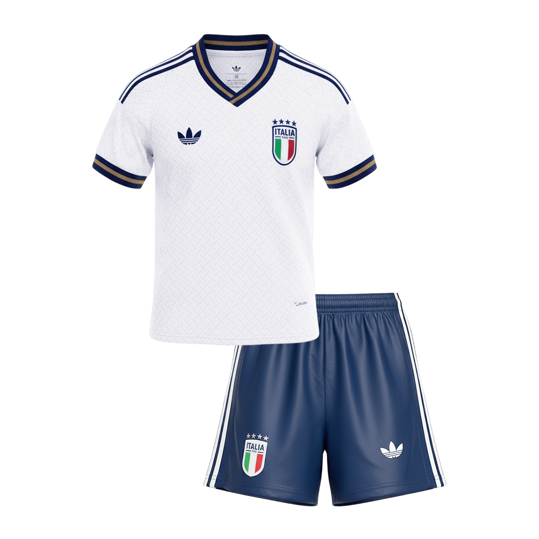 Kit Maillot de Foot Extérieur Enfant Italie Coupe du Monde 2026