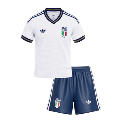 Kit Maillot de Foot Extérieur Enfant Italie Coupe du Monde 2026