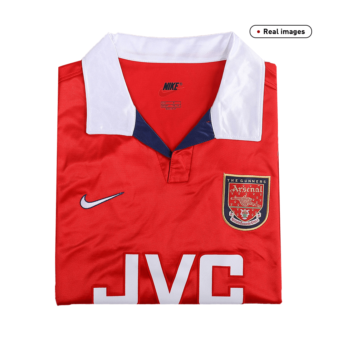 Maillot de foot domicile rétro Arsenal homme 1998/99