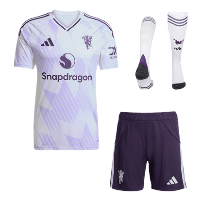 Ensemble complet maillot de foot extérieur Manchester United homme 2025/26