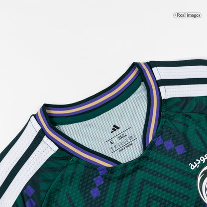 Maillot de foot domicile Homme Arabie Saoudite Coupe du Monde 2026 version joueur - Coupe ajustée