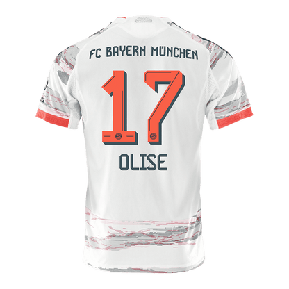 Maillot de foot OLISE #17 Homme Bayern Munich Saison 2025/26 Version Joueur Extérieur - Coupe Slim