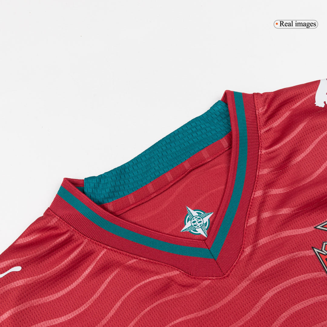 Maillot de football domicile du Portugal pour la Coupe du Monde 2026 pour enfant