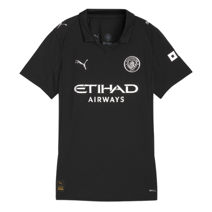 Maillot de football extérieur Manchester City 2025/26 pour femme