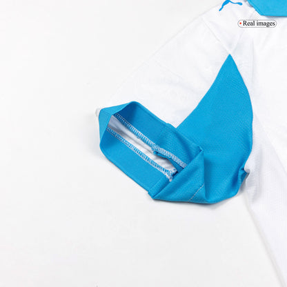 Maillot Domicile de Football Homme Marseille Saison 2025/26 Version Joueur - Coupe Ajustée