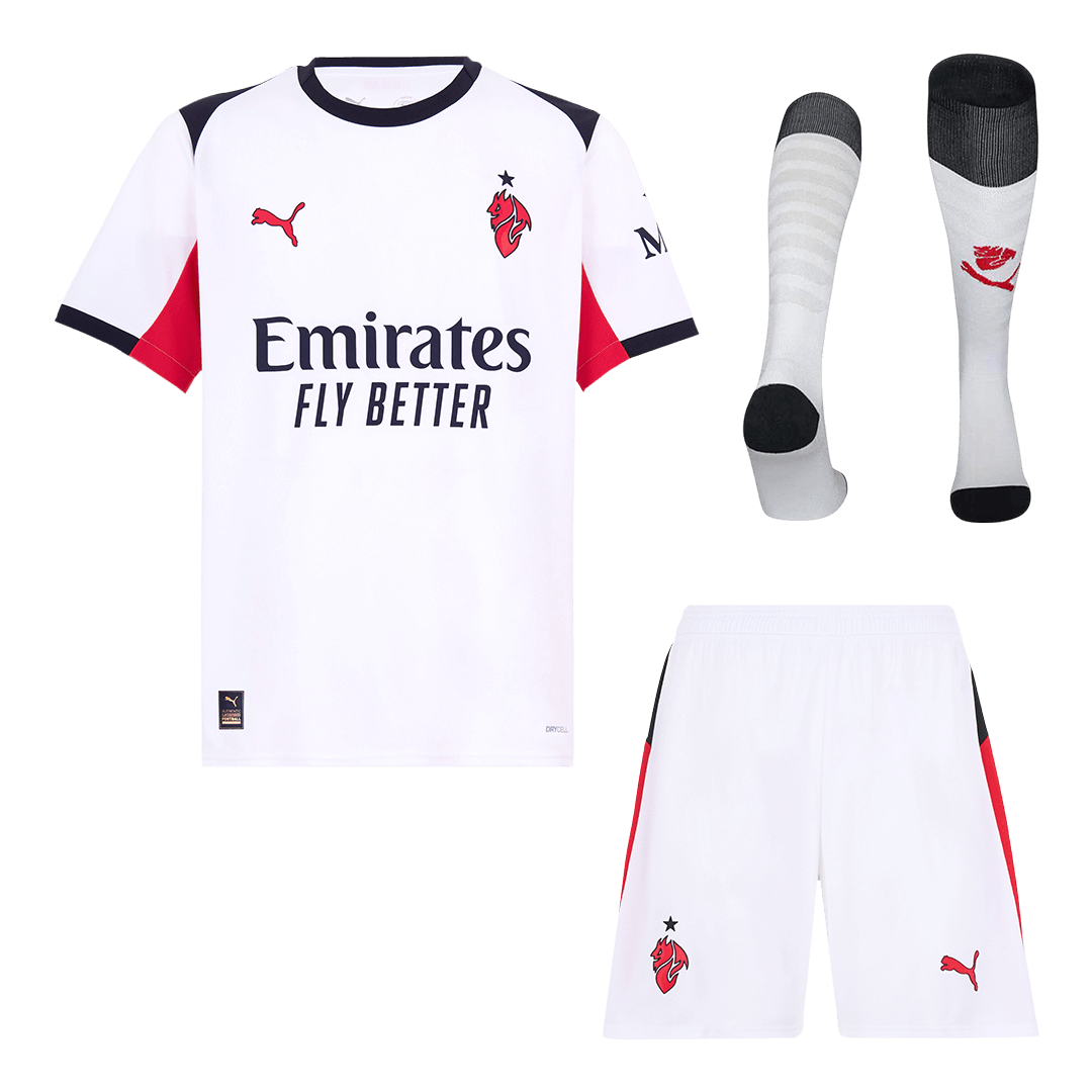 Ensemble de survêtement complet extérieur Milan AC 2025/26 pour homme