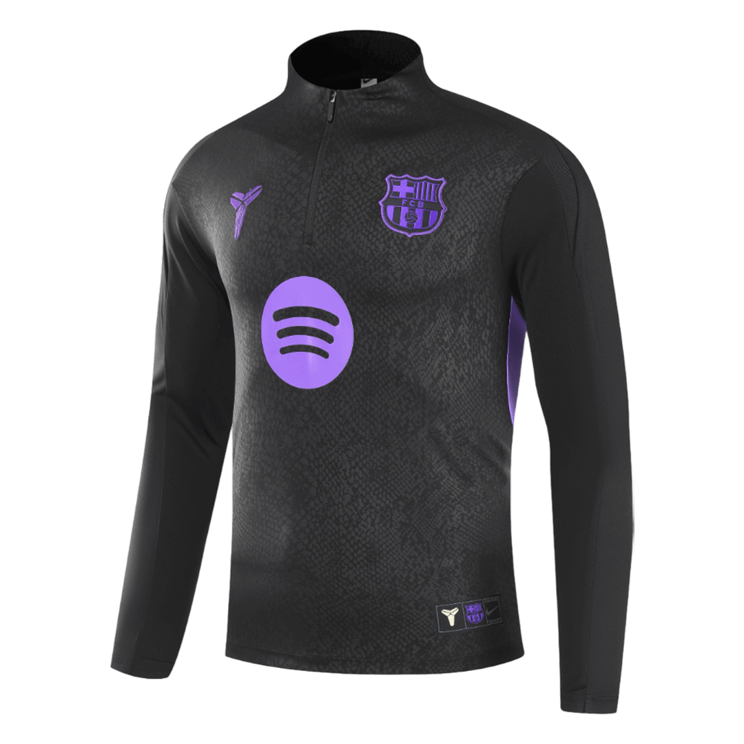 Kit sweat-shirt zippé Barcelone 2025/26 pour enfant
