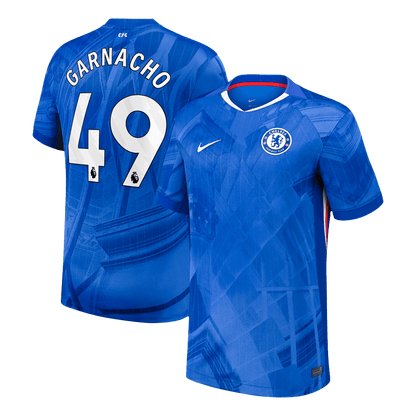 Maillot de foot domicile Chelsea 2025/26 Homme GARNACHO #49 [PREMIUM]