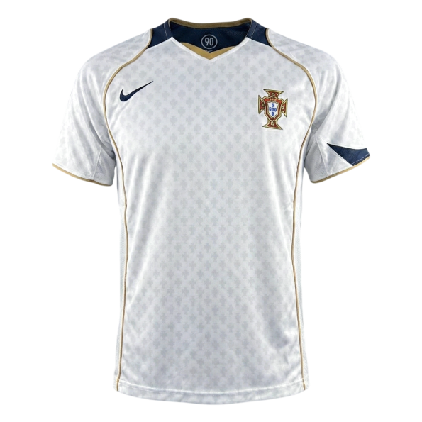 Maillot de foot rétro homme Portugal extérieur 2004