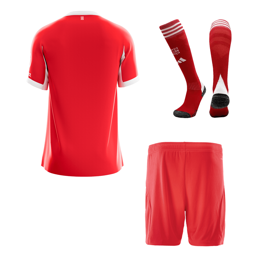 Maillot de football domicile Bayern Munich 2025/26 pour homme Kit complet [PREMIUM]