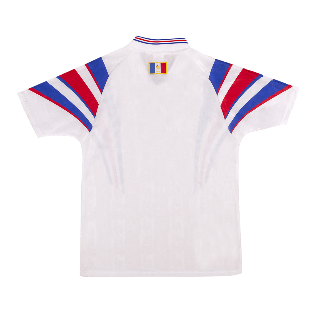 Maillot de foot extérieur rétro France 1996 pour homme