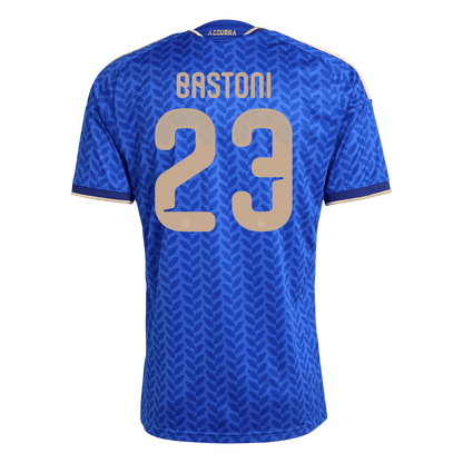 Maillot de Foot Domicile Italie Homme BASTONI #23 Coupe du Monde 2026 [PREMIUM]