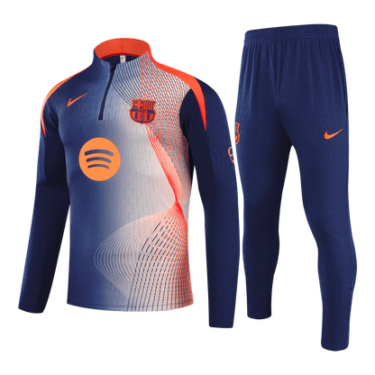 Kit Sweatshirt Zippé Enfant Barcelone 2025/26