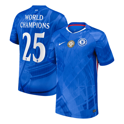 CHAMPIONS DU MONDE Maillot Domicile Homme Chelsea 2025/26 #25 [PREMIUM]
