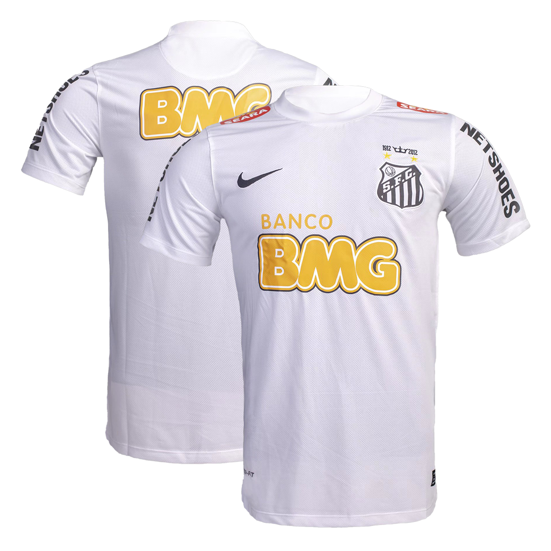 Maillot de football domicile rétro Santos FC 2011/12 pour homme