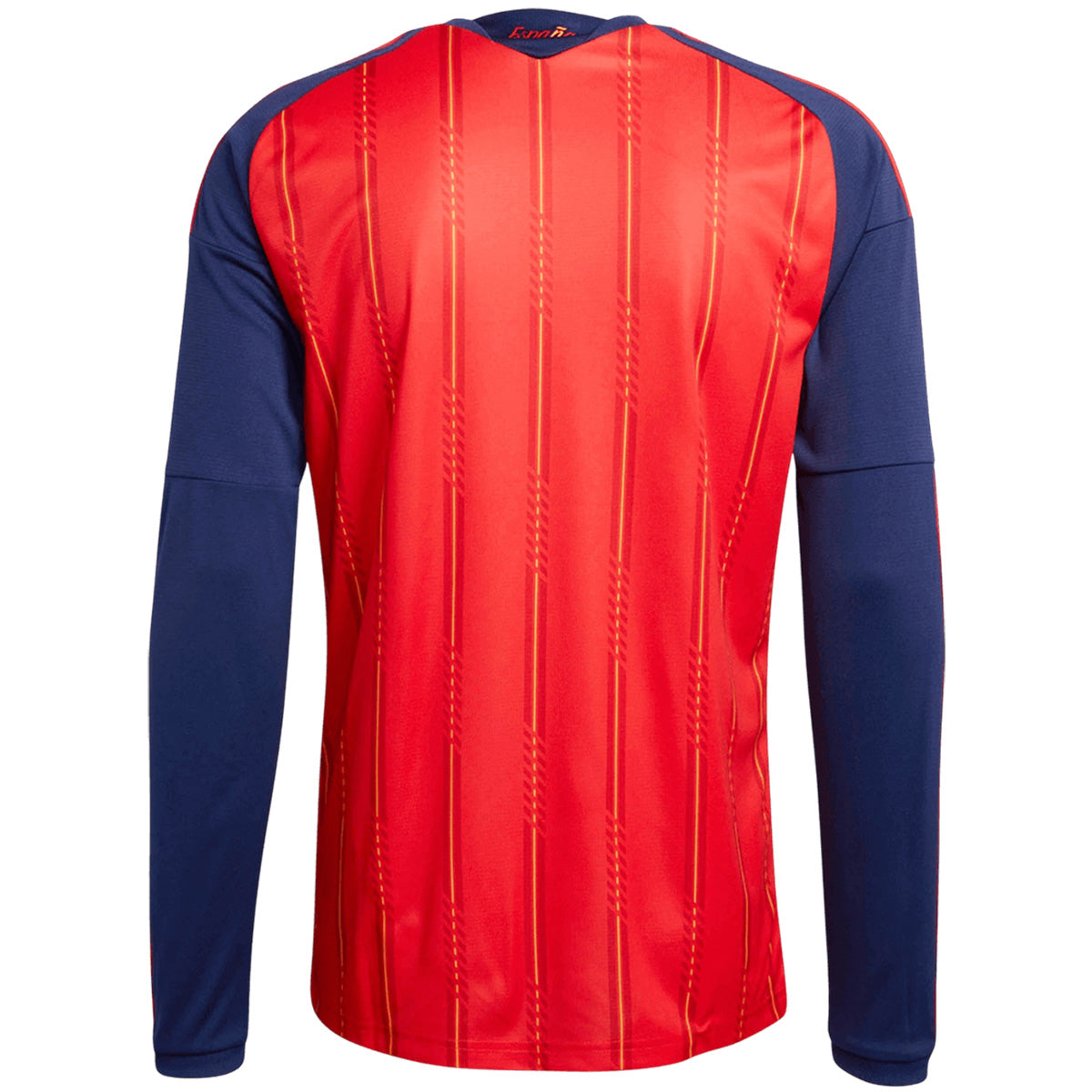 Men's Spain World Cup 2026 Home Long Sleeve Soccer Jersey