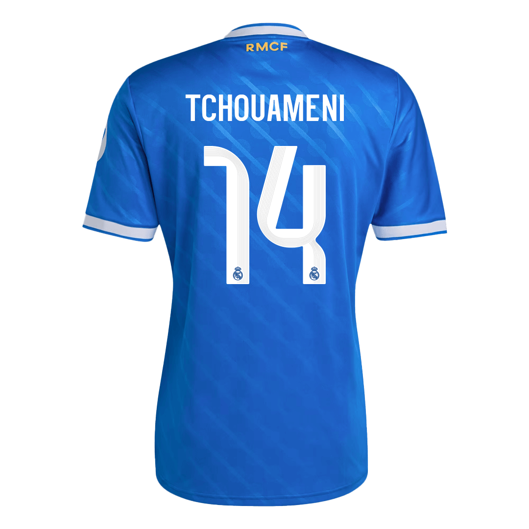 Maillot de foot extérieur Real Madrid 2025/26 TCHOUAMENI #14 Homme